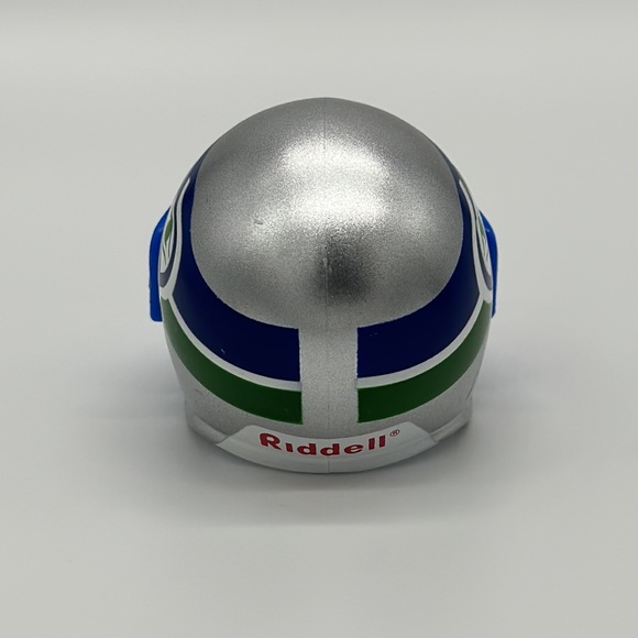 Seattle Seahawks Vintage NFL Vintage Pocket Pro Mini Riddell Football Helmet - Picture 5 of 6